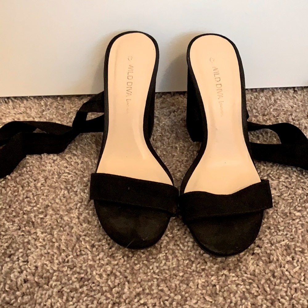 Chunky high heel